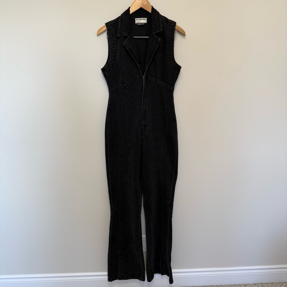 FREE PEOPLE CRVY RING THE ALARM JUMPSUIT - Picture 4 of 9